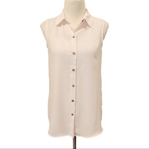 👚Rachel Zoe Sleeveless Hi-Lo Button Up - Small👚